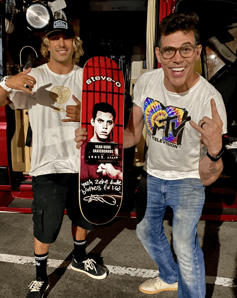 Steve-O and Jacob Szekely friends.