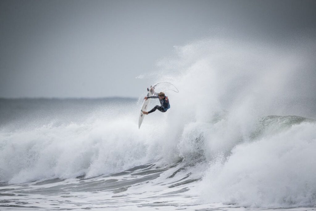 John Florence does a big air